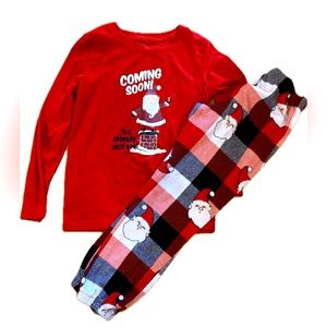 Santa Fleece Pajamas
